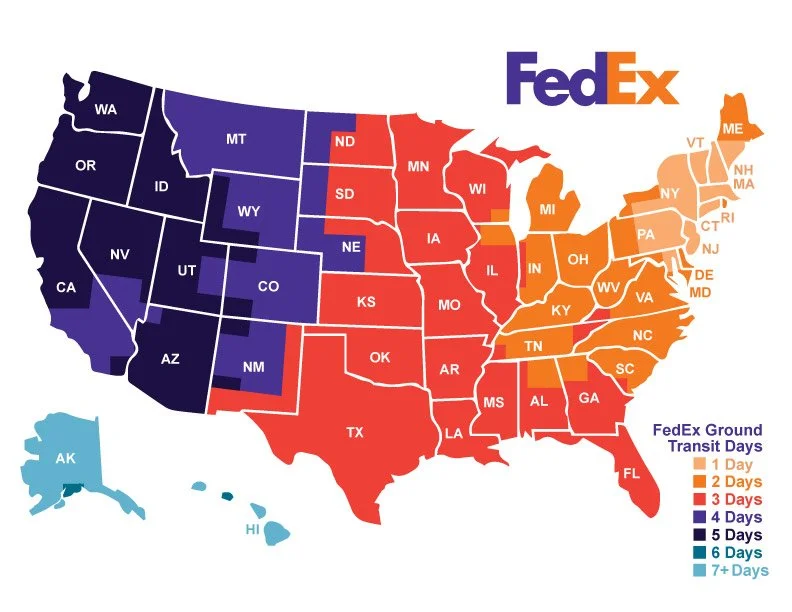 FedEx Ground transit days from Brooklyn, NY 11235